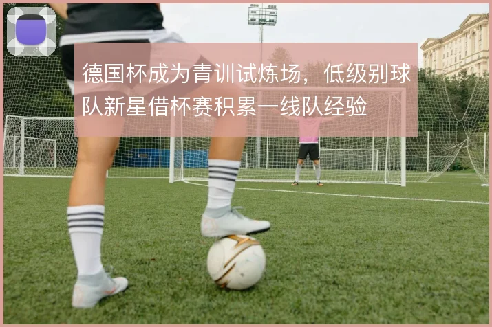 德国杯成为青训试炼场，低级别球队新星借杯赛积累一线队经验